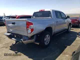 2017 Toyota Tundra 2WD SR5 with VIN 5TFEW5F15HX224868, listed as a Copart auction lot 71040654 with 117,822 mi miles and Salvage Title. Bid and sale history available at carsss.com. Image 3.