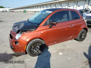 2013 FIAT 500 Pop with VIN 3C3CFFAR6DT629125, listed as a Copart auction lot 62002815 with 143,332 mi miles and Salvage title. Bid and sale history available at DreamBid. Image 1.