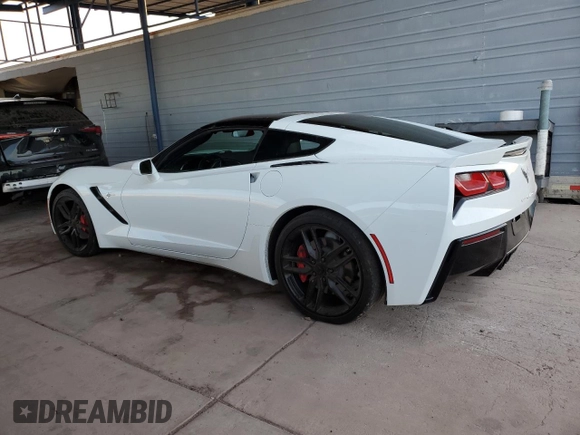 2016 Chevrolet Corvette 2LT with VIN 1G1YD2D7XG5104818, listed as a Copart auction lot 51852795 with 67,286 mi miles and Salvage Title. Bid and sale history available at carsss.com. Image 2.