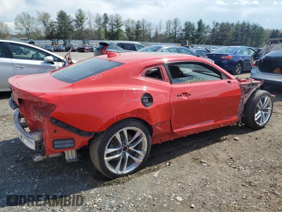 2022 Chevrolet Camaro 1LT with VIN 1G1FB1RS4N0111424, listed as a Copart auction lot 50168214 with 0 mi miles. Bid and sale history available at carsss.com. Image 3.