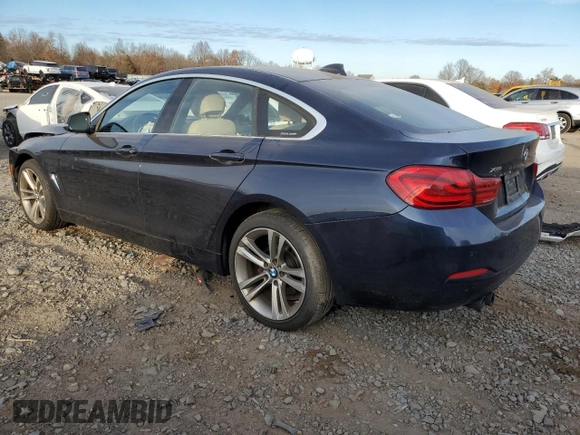 2018 BMW 4 Series 430i xDrive with VIN WBA4J3C50JBG96064, listed as a Copart auction lot 81169604 with 131,067 mi miles and Salvage Title. Bid and sale history available at DreamBid. Image 2.