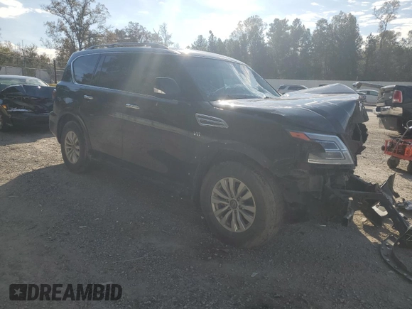 2021 Nissan Armada SV with VIN JN8AY2AC6M9147611, listed as a Copart auction lot 84439934 with Not Provided miles and Salvage Title. Bid and sale history available at carsss.com. Image 4.