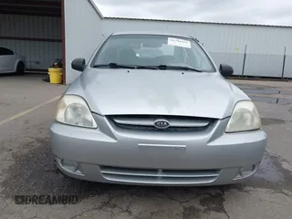 2005 Kia Rio with VIN KNADC125556380753, listed as a IAAI auction lot 41794121 with 139,759 mi miles. Bid and sale history available at carsss.com. Image 12.
