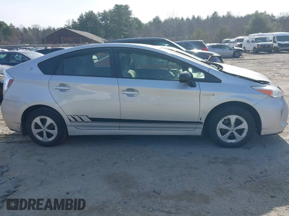 2012 Toyota Prius One with VIN JTDKN3DU5C5465132, listed as a IAAI auction lot 41919049 with 269,080 mi miles. Bid and sale history available at carsss.com. Image 13.