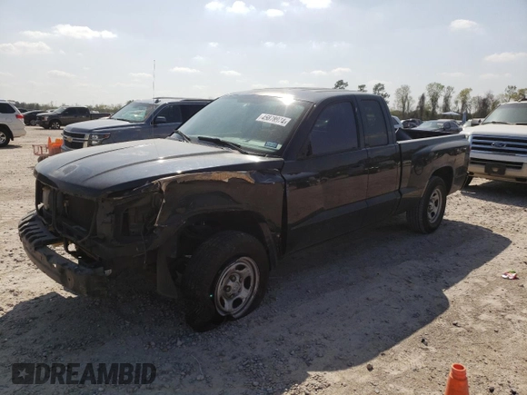 2008 Dodge Dakota ST with VIN 1D7HE22K78S539560, listed as a Copart auction lot 45878974 with 122,416 mi miles and Salvage Title. Bid and sale history available at carsss.com. Image 1.