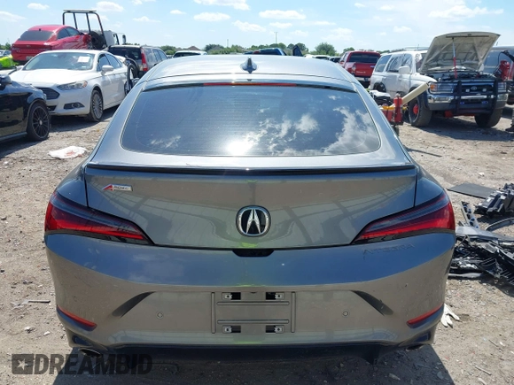 2024 Acura Integra Technology with VIN 19UDE4G71RA024457, listed as a IAAI auction lot 42244320 with 8,778 mi miles and . Bid and sale history available at DreamBid. Image 17.