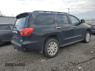 2008 Toyota Sequoia Platinum with VIN 5TDBY67A88S007953, listed as a Copart auction lot 85374204 with 183,832 mi miles and Salvage Title. Bid and sale history available at carsss.com. Image 3.