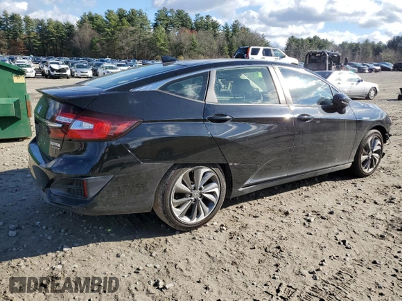 2018 Honda Clarity Plug-In Hybrid Touring with VIN JHMZC5F39JC010389, listed as a Copart auction lot 80250574 with 140,134 mi miles and Salvage Title. Bid and sale history available at carsss.com. Image 3.