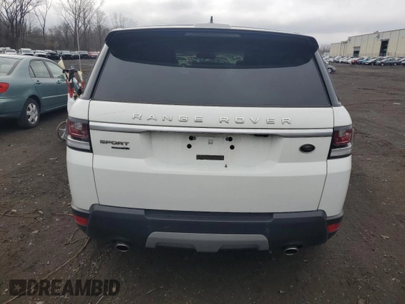 2016 Land Rover Range Rover Sport V6 HSE with VIN SALWR2PF1GA660146, listed as a Copart auction lot 51241655 with 57,282 mi miles and Salvage Title. Bid and sale history available at carsss.com. Image 6.