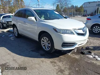 2016 Acura RDX Technology with VIN 5J8TB4H56GL013392, listed as a IAAI auction lot 41599112 with 92,317 mi miles and . Bid and sale history available at carsss.com. Image 1.