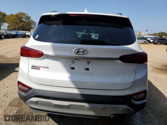 2020 Hyundai Santa Fe SEL with VIN 5NMS33AD9LH143066, listed as a Copart auction lot 51484095 with 121,858 mi miles and Salvage Title. Bid and sale history available at carsss.com. Image 6.