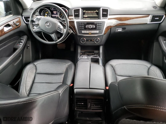 2014 Mercedes-Benz M-Class ML 350 with VIN 4JGDA5HBXEA355143, listed as a Copart auction lot 46585525 with NaN miles and Salvage Title. Bid and sale history available at carsss.com. Image 8.