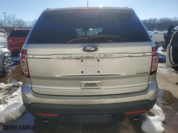 2013 Ford Explorer with VIN 1FM5K7B8XDGB32848, listed as a Copart auction lot 87596575 with 184,841 mi miles and Salvage Title. Bid and sale history available at carsss.com. Image 6.