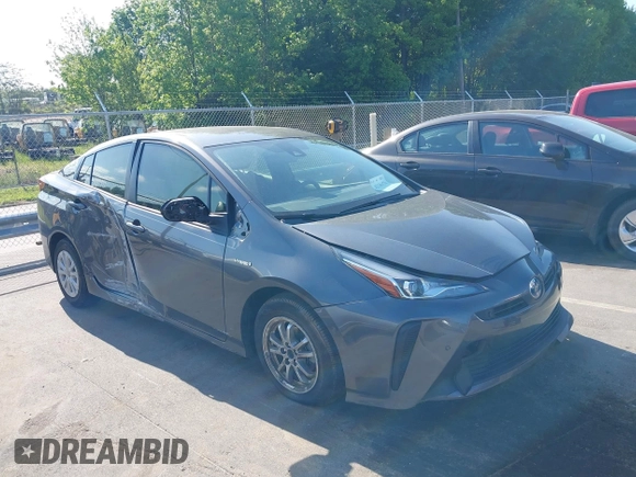 2022 Toyota Prius L Eco z VIN JTDKAMFU5N3188480, wystawiony jako IAAI lot #42146176 z przebiegiem 35 554 mil mil oraz . Historia ofert i sprzedaży dostępna na DreamBid. Obrazek 1.