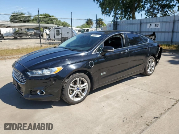 2016 Ford Fusion Titanium with VIN 3FA6P0SU4GR405106, listed as a Copart auction lot 54958025 with 90,230 mi miles and Salvage title. Bid and sale history available at DreamBid. Image 1.