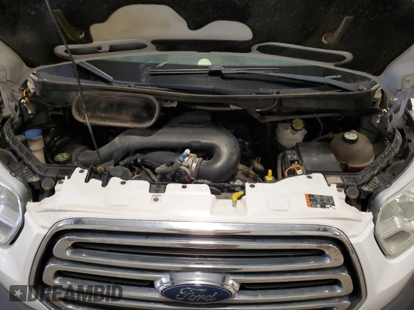2015 Ford Transit XL with VIN 1FBZX2ZM8FKA76104, listed as a Copart auction lot 54985155 with 170,769 mi miles and Clean Title. Bid and sale history available at DreamBid. Image 12.