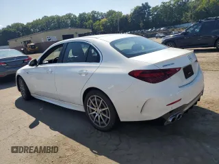2023 Mercedes-Benz C 43 AMG z VIN W1KAF8HB9PR112024, wystawiony jako Copart lot #69120744 z przebiegiem 12 643 mil mil oraz Szkoda całkowita • Salvage title. Historia ofert i sprzedaży dostępna na DreamBid. Obrazek 2.