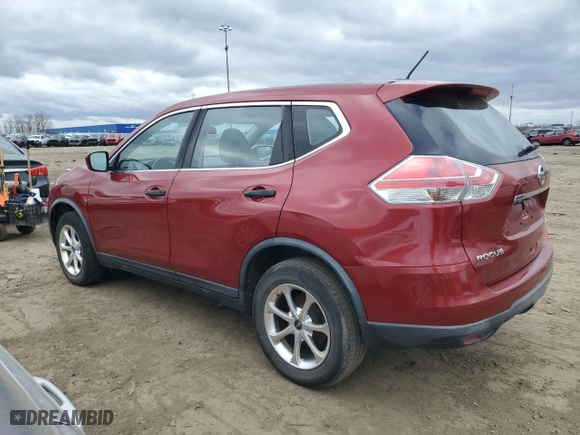 2016 Nissan Rogue SV with VIN KNMAT2MV6GP703861, listed as a Copart auction lot 53243735 with 115,817 mi miles and Clean Title. Bid and sale history available at carsss.com. Image 2.
