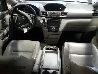 2014 Honda Odyssey EX-L with VIN 5FNRL5H66EB027040, listed as a Copart auction lot 53959195 with 199,431 mi miles and Salvage Title. Bid and sale history available at carsss.com. Image 8.