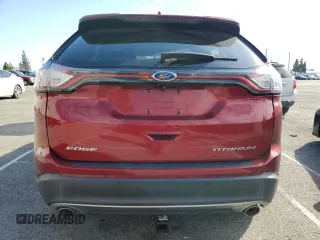 2016 Ford Edge Titanium with VIN 2FMPK3K80GBB04764, listed as a Copart auction lot 45935825 with 65,562 mi miles and Salvage Title. Bid and sale history available at carsss.com. Image 6.