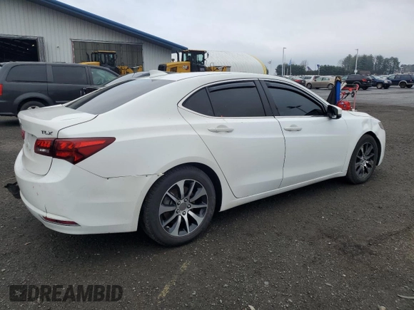 2016 Acura TLX with VIN 19UUB1F31GA014434, listed as a Copart auction lot 51458575 with 147,542 mi miles and Clean Title. Bid and sale history available at carsss.com. Image 3.