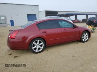 2006 Nissan Maxima 3.5 SL with VIN 1N4BA41E86C836675, listed as a Copart auction lot 42836255 with 133,878 mi miles and Salvage Title. Bid and sale history available at carsss.com. Image 3.