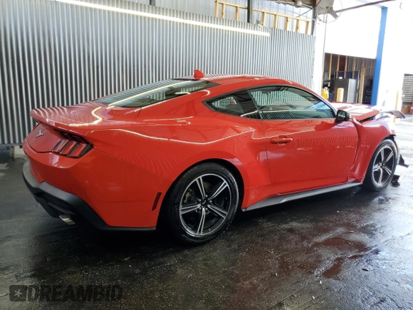 2024 Ford Mustang EcoBoost with VIN 1FA6P8TH6R5106562, listed as a Copart auction lot 62294245 with 37,905 mi miles and Non repairable. Bid and sale history available at DreamBid. Image 3.