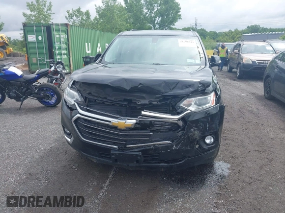 2018 Chevrolet Traverse LT Cloth z VIN 1GNEVGKWXJJ213302, wystawiony jako IAAI lot #42298743 z przebiegiem 138 282 mil mil oraz . Historia ofert i sprzedaży dostępna na DreamBid. Obrazek 6.