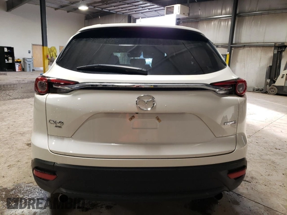 2023 Mazda CX-9 Touring Plus with VIN JM3TCBAY4P0653310, listed as a Copart auction lot 42734995 with 18,236 mi miles and Salvage title. Bid and sale history available at DreamBid. Image 6.