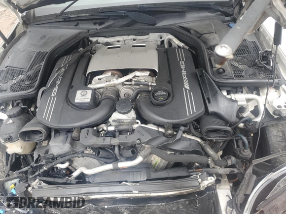 2016 Mercedes-Benz C 63 S AMG with VIN 55SWF8HB3GU100097, listed as a Copart auction lot 43960735 with Not provided miles and Salvage title. Bid and sale history available at DreamBid. Image 13.
