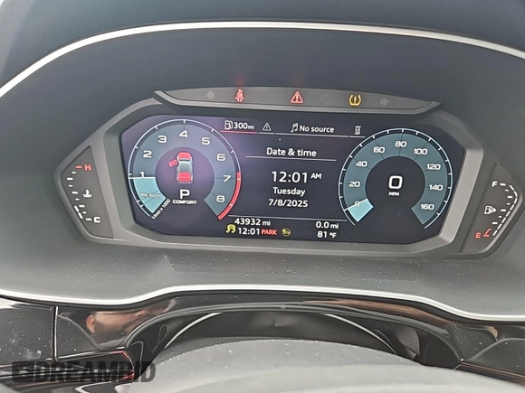 2023 Audi Q3 S line Premium with VIN WA1DECF30P1112673, listed as a IAAI auction lot 42808880 with 43,932 mi miles and . Bid and sale history available at DreamBid. Image 24.