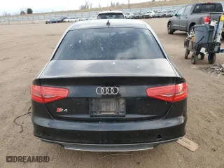 2013 Audi S4 Premium Plus with VIN WAUBGAFL6DA129983, listed as a Copart auction lot 49119585 with 0 mi miles and Salvage Title. Bid and sale history available at carsss.com. Image 6.