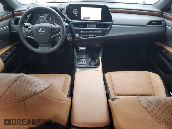 2023 Lexus ES 350 with VIN 58ADZ1B17PU152576, listed as a Copart auction lot 45060315 with 22,627 mi miles and Salvage Title. Bid and sale history available at DreamBid. Image 8.