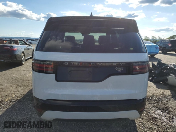 2022 Land Rover Discovery HSE R-Dynamic with VIN SALRM4EU4N2460992, listed as a Copart auction lot 60807804 with 42,244 mi miles and Salvage Title. Bid and sale history available at carsss.com. Image 6.