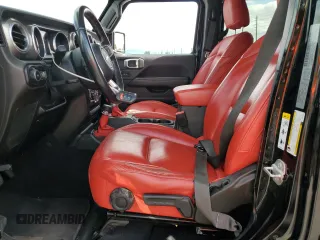 2019 Jeep Wrangler Unlimited Sahara with VIN 1C4HJXEN6KW595840, listed as a Copart auction lot 54382265 with 145,986 mi miles and Salvage Title. Bid and sale history available at carsss.com. Image 7.
