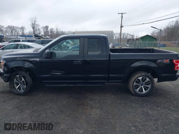 2019 Ford F-150 XL with VIN 1FTEX1EP0KKC57566, listed as a IAAI auction lot 41902132 with 80,613 mi miles and . Bid and sale history available at carsss.com. Image 14.