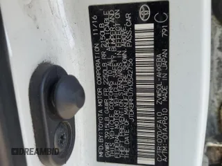 2017 Toyota Prius Two z VIN JTDKBRFU7H3542756, wystawiony jako Copart lot #59266405 z przebiegiem 373 493 mil mil oraz Czysty tytuł • Clean title. Historia ofert i sprzedaży dostępna na DreamBid. Obrazek 13.