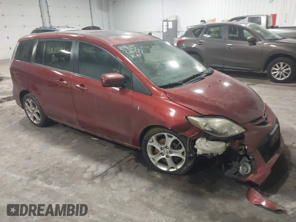 2010 Mazda 5 Sport z VIN JM1CR2W37A0361176, wystawiony jako IAAI lot #41625190 z przebiegiem 168 008 mil mil oraz . Historia ofert i sprzedaży dostępna na DreamBid. Obrazek 1.