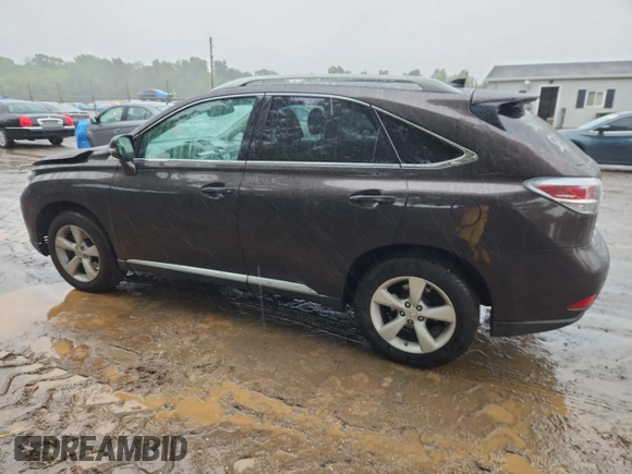 2014 Lexus RX 350 with VIN 2T2BK1BA4EC236769, listed as a Copart auction lot 58861175 with 15,737 mi miles and Salvage title. Bid and sale history available at DreamBid. Image 2.