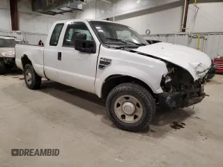 2008 Ford Super Duty F-250 SRW XL with VIN 1FTNX20508ED63857, listed as a Copart auction lot 82225554 with Not Provided miles and Non Repairable. Bid and sale history available at carsss.com. Image 4.