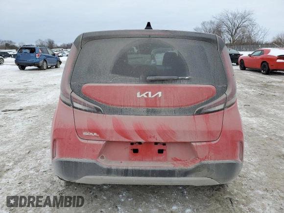 2024 Kia Soul EX with VIN KNDJ33AU6R7220116, listed as a Copart auction lot 87537805 with 16,887 mi miles and Salvage Title. Bid and sale history available at carsss.com. Image 6.