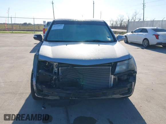 2010 Acura MDX Technology Pkg with VIN 2HNYD2H65AH525722, listed as a IAAI auction lot 41729833 with 166,778 mi miles. Bid and sale history available at carsss.com. Image 12.