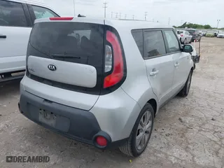 2014 Kia Soul + with VIN KNDJP3A53E7715977, listed as a IAAI auction lot 42044617 with 146,212 mi miles. Bid and sale history available at carsss.com. Image 4.