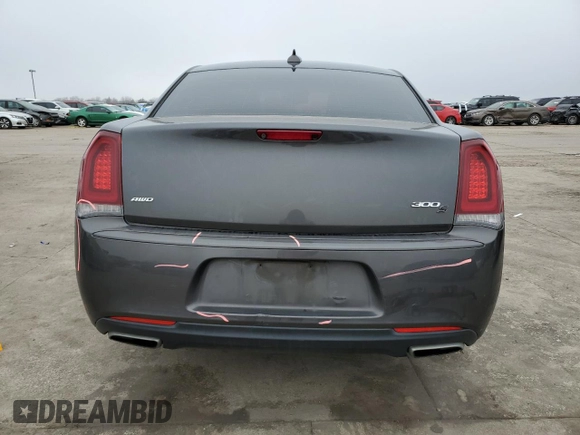 2018 Chrysler 300 with VIN 2C3CCAGG7JH267831, listed as a Copart auction lot 43916635 with 106,421 mi miles and Salvage Title. Bid and sale history available at carsss.com. Image 6.