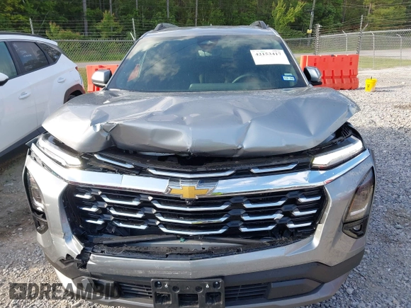 2025 Chevrolet Equinox FWD LT with VIN 3GNAXHEG5SL185017, listed as a IAAI auction lot 42153417 with 15,434 mi miles and . Bid and sale history available at DreamBid. Image 12.