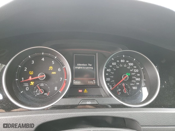 2019 Volkswagen Golf GTI S with VIN 3VW6T7AU0KM008009, listed as a Copart auction lot 51161075 with 50,550 mi miles and Salvage Title. Bid and sale history available at carsss.com. Image 9.