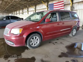 2012 Chrysler Town & Country Touring with VIN 2C4RC1BG2CR106670, listed as a Copart auction lot 53699055 with 121,050 mi miles and Clean Title. Bid and sale history available at carsss.com. Image 1.