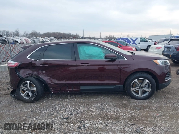 2024 Ford Edge SEL z VIN 2FMPK4J94RBA23897, wystawiony jako IAAI lot #41810930 z przebiegiem 7 110 mil mil oraz . Historia ofert i sprzedaży dostępna na DreamBid. Obrazek 13.