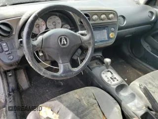 2003 Acura RSX with VIN JH4DC548X3C013829, listed as a Copart auction lot 60637474 with 247,358 mi miles and Salvage Title. Bid and sale history available at carsss.com. Image 8.