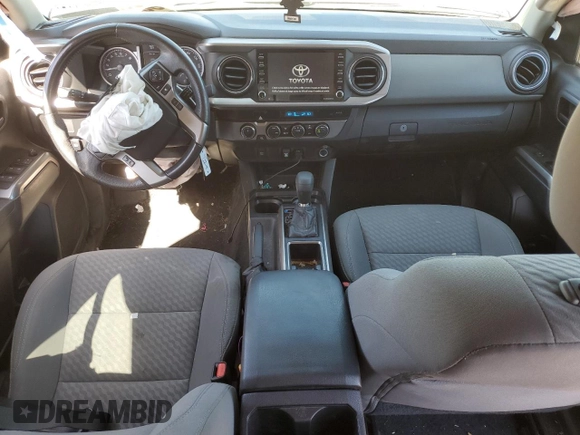 2021 Toyota Tacoma 4WD SR5 with VIN 3TMDZ5BN1MM110846, listed as a Copart auction lot 47306845 with 60,625 mi miles and Salvage Title. Bid and sale history available at carsss.com. Image 8.